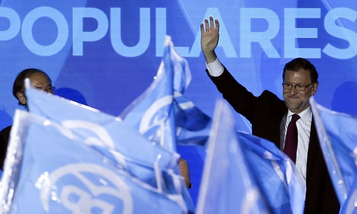 Mariano Rajoy en el arranque de la campaña (Fuente: Reuters)
