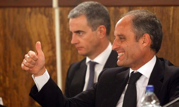 Francisco Camps y Ricardo Costa en 2012 (Fuente: Reuters)