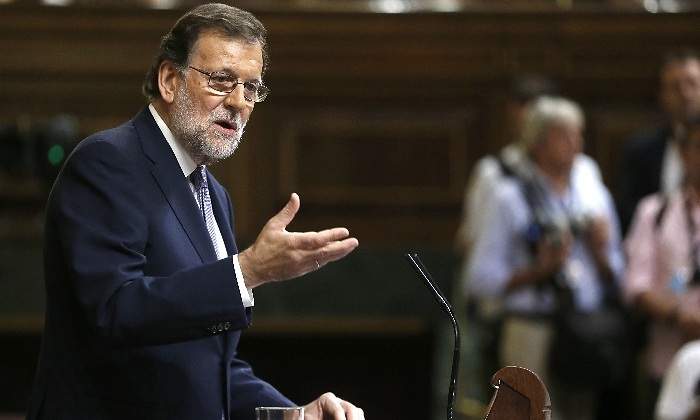 Mariano Rajoy, en el Congreso (Fuente: Agencia EFE)