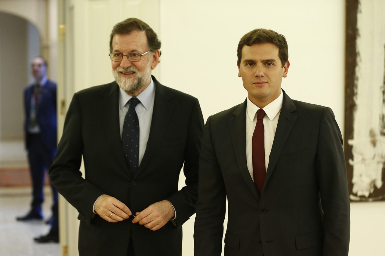 Mariano Rajoy y Albert Rivera (Fuente: Wikimedia Commons)